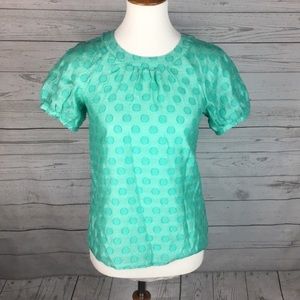 J.Crew Factory Polka Dot Blouse